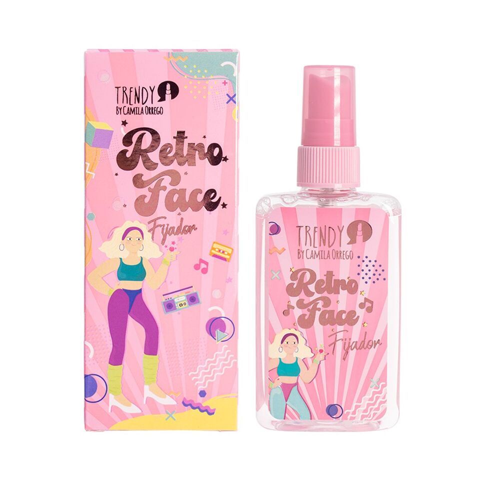 159826-1200-1200 Fijador Retro Face TRENDY - Imagen 1