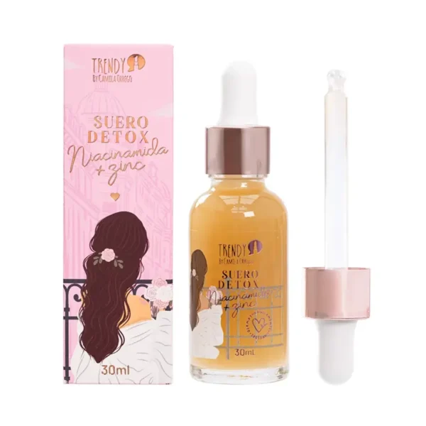 Suero Detox Niacinamida + Zinc 30ml TRENDY