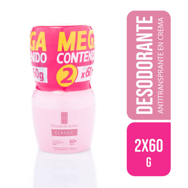 2 Desodorante Classic Crema 60gr ELIZABETH ARDEN