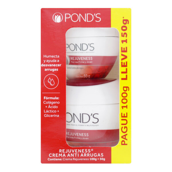 Crema Rejuveness 100gr+ Rej. 50gr PONDS