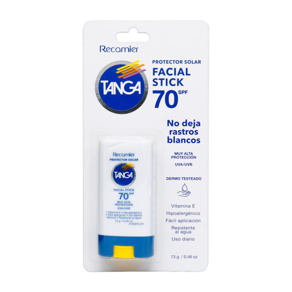 Protector Solar SPF70 Barra Facial TANGA