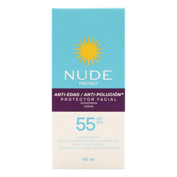 Protector Solar Nude Spf55 Antiedad 40ml