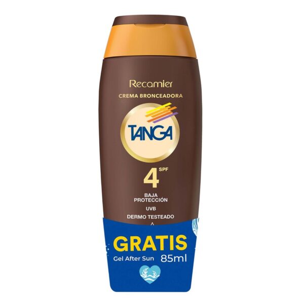 Crema Bronceadora SPF4 + Gratis Gel AFS TANGA