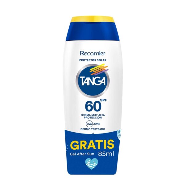 Protector Solar SPF60 + Gratis Gel AFS TANGA