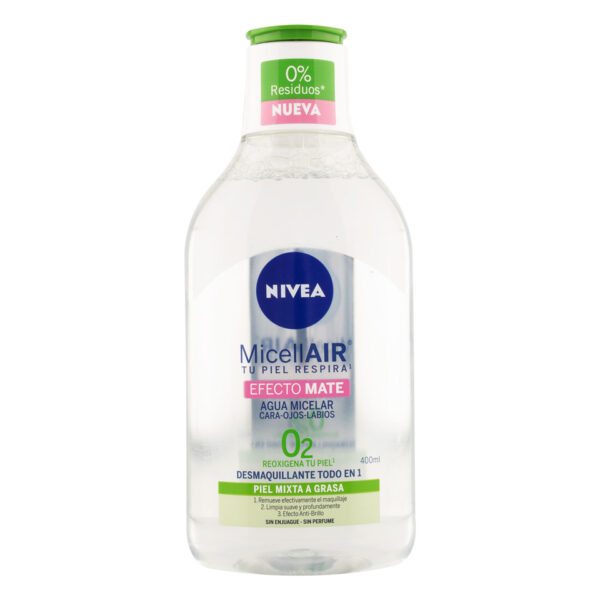 Agua Micelar Nivea Efecto Mate 400ml