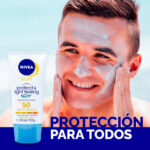 Protector Solar Nivea Sun Facial Light fps50 50ml - Imagen 4