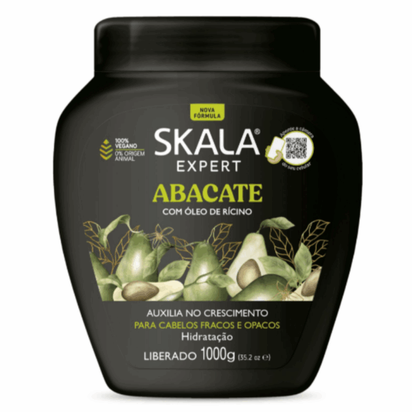 Acondicionador Abacate con Óleo de Rícino SKALA