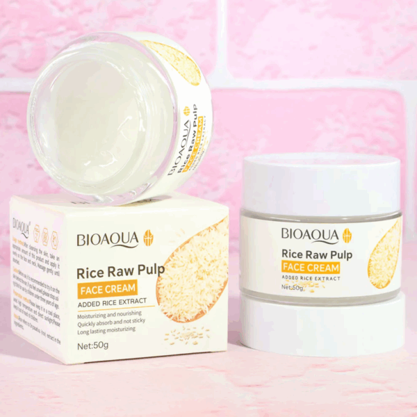 Crema Hidratante para Rostro Arroz BIOAQUA