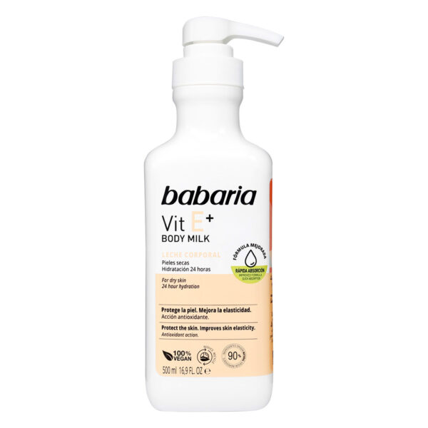 Body Milk Vitamina E BABARIA