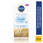 Protector Solar Nivea Facial Invisible fps50 40ml