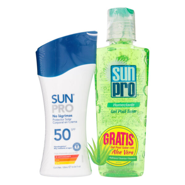 Protector Solar SPF50 + GEL AFTER SUNPRO