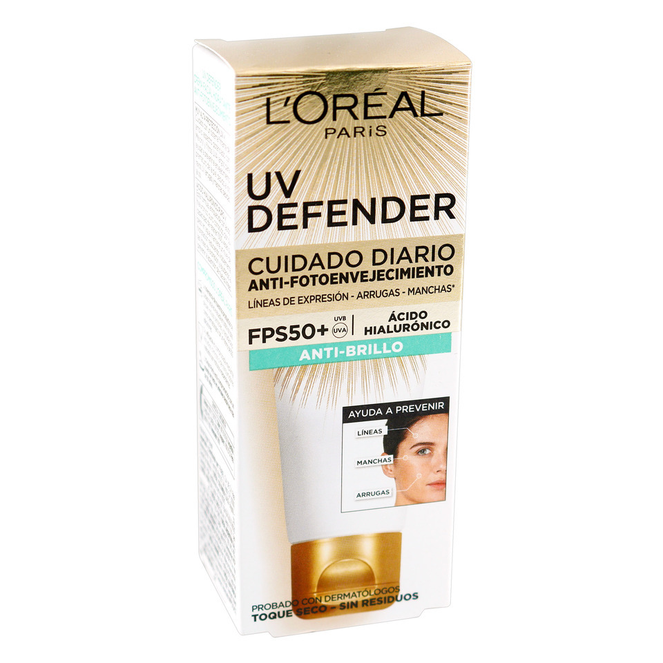 200041831_7 Protector Solar UV Defender Anti Brillo FPS50 LOREAL - Imagen 1