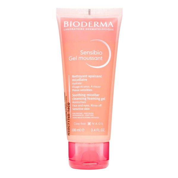 Gel Facial Sensibio Moussant BIODERMA