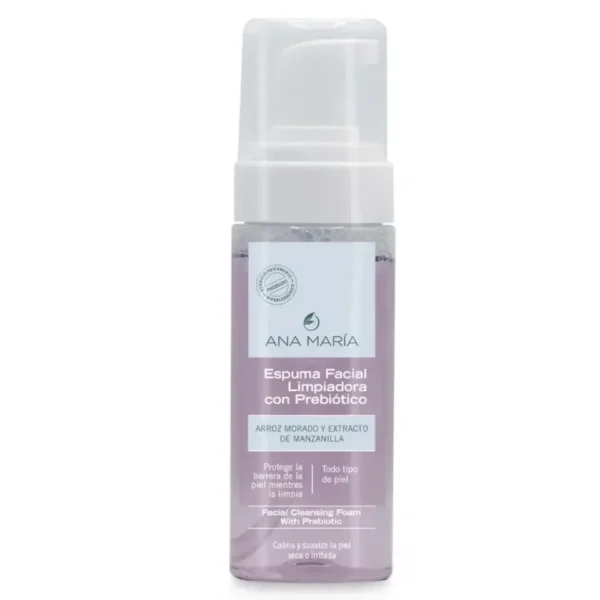 Espuma Facial Limpiadora con Prebiótico ANA MARÍA