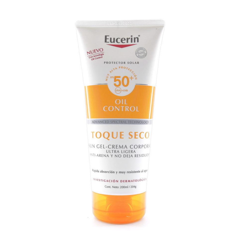 4005800266409 Protector Solar Toque Seco Corporal EUCERIN - Imagen 1