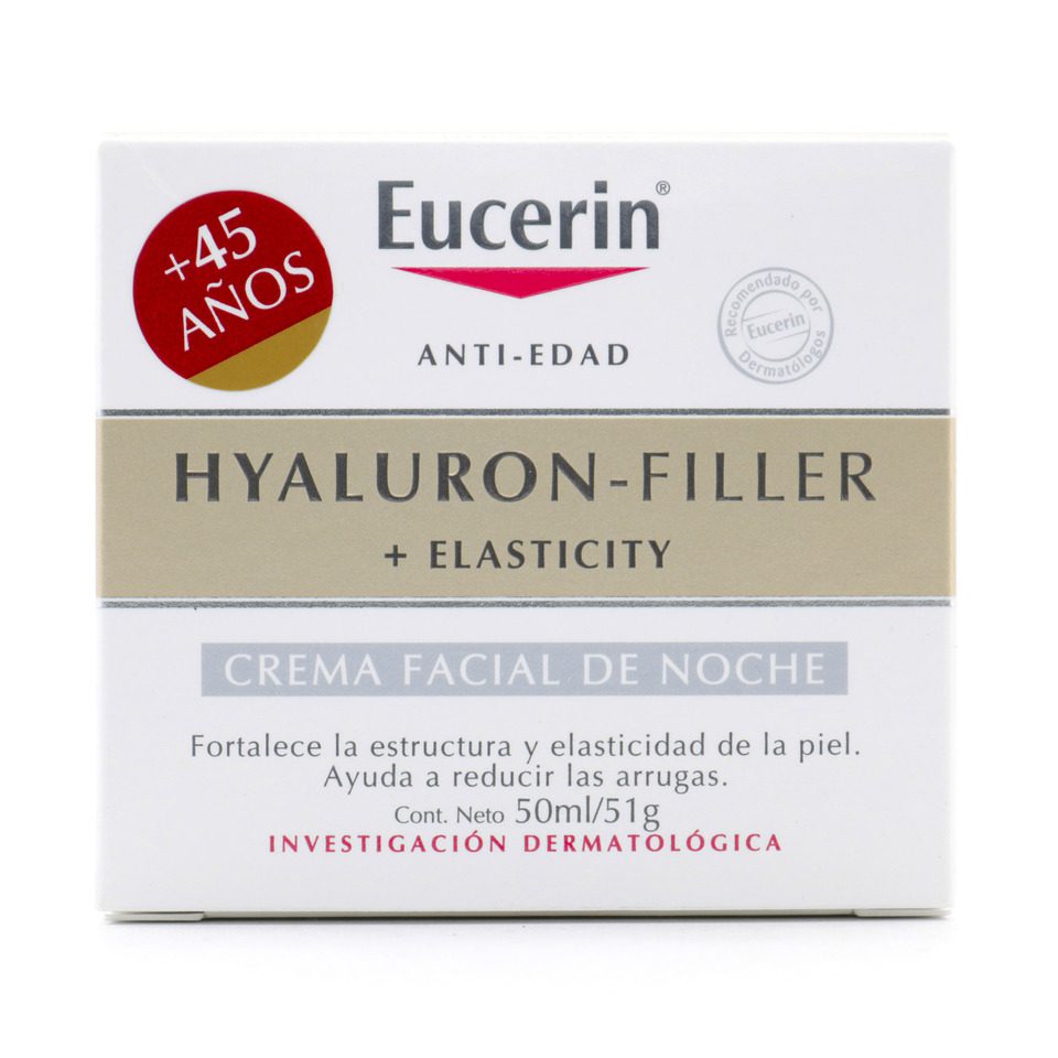 4005900324023 Crema Facial Noche Hyaluron-Filler + Elasticity EUCERIN - Imagen 1