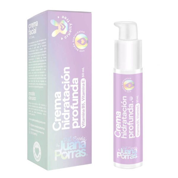 Crema Facial Hidratación Profunda PIEL CANELA