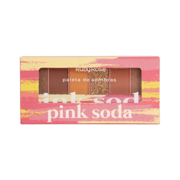Paleta de Sombras Pink Soda RUBY ROSE