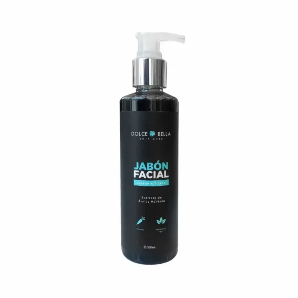 Jabón Facial de Carbón Activado DOLCE BELLA