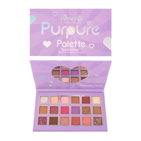 Paleta de Sombra x18 Tonos PURPURE
