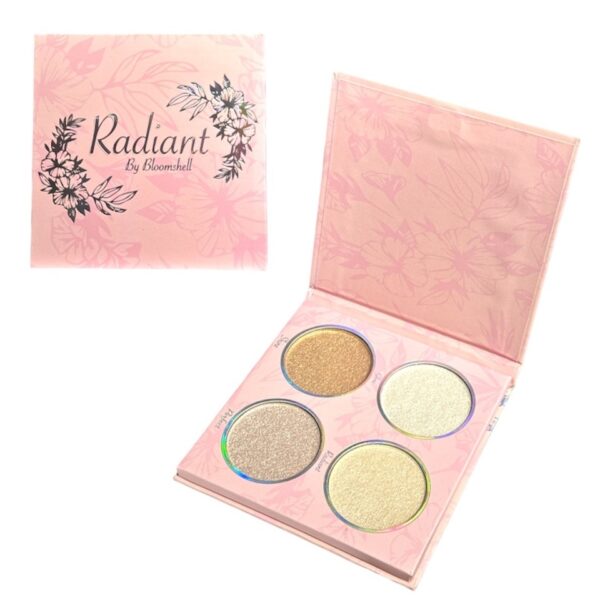 Paleta De Iluminador Radiant BLOOMSHELL