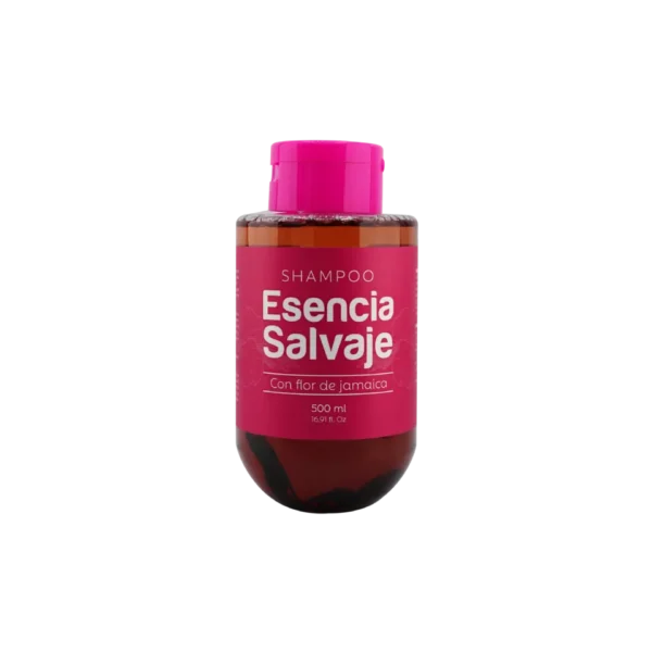 Shampoo Esencia Salvaje con Flor de Jamaica FRUTO SALVAJE