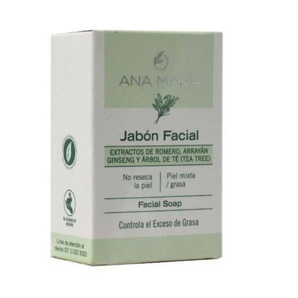 Jabon Facial en Barra ANA MARIA