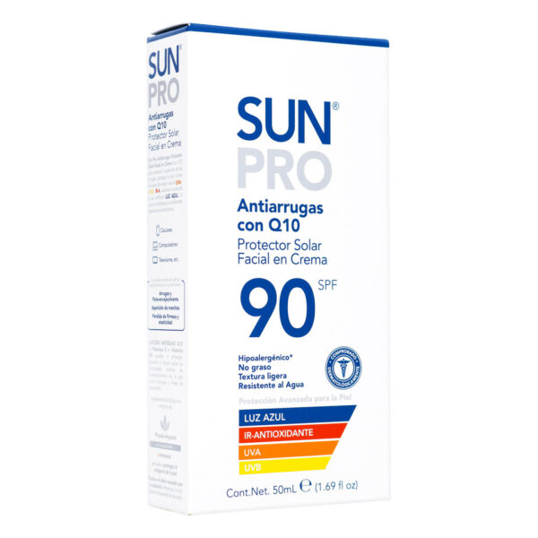 Producto Solar Facial SPF90 SUN PRO