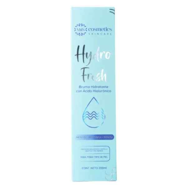 Bruma Facial Hydro Fresh con Acido Hialuronico MIIS COSMETICS