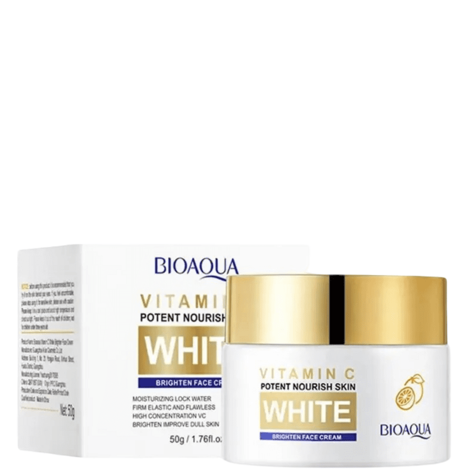 Crema-blanqueadora-Facial-con-vi Crema Facial Vitamina C White BBIOAQUA - Imagen 1