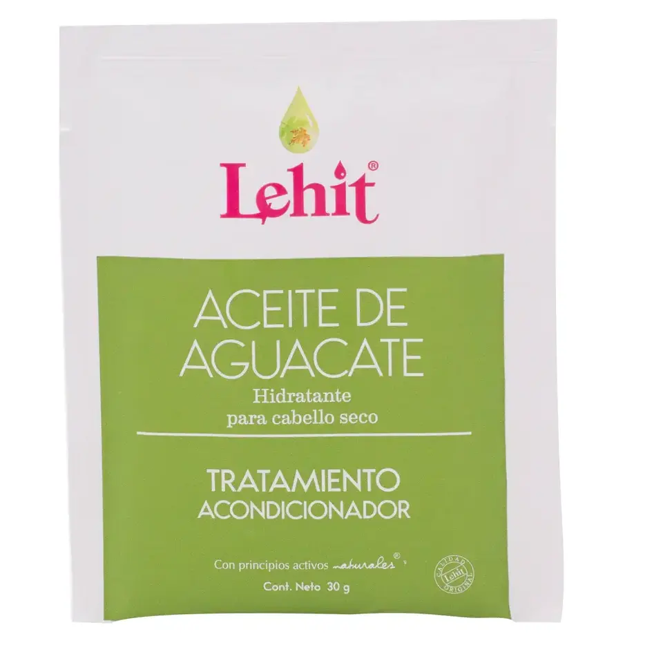 TRATAMIENTOACEITEDEAGUACATESACHE Sachet Tratamiento con Aceite de Aguacate LEHIT - Imagen 1