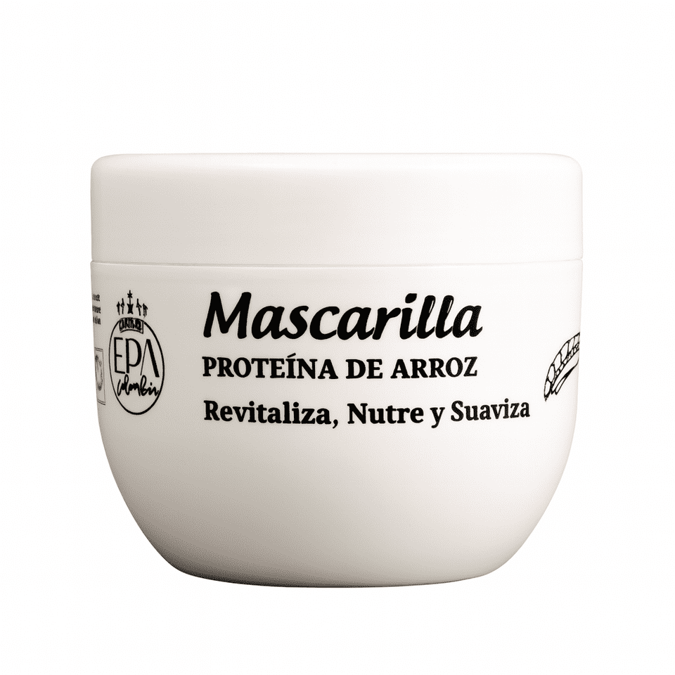 Mascarilla Capilar Proteína de Arroz EPA COLOMBIA