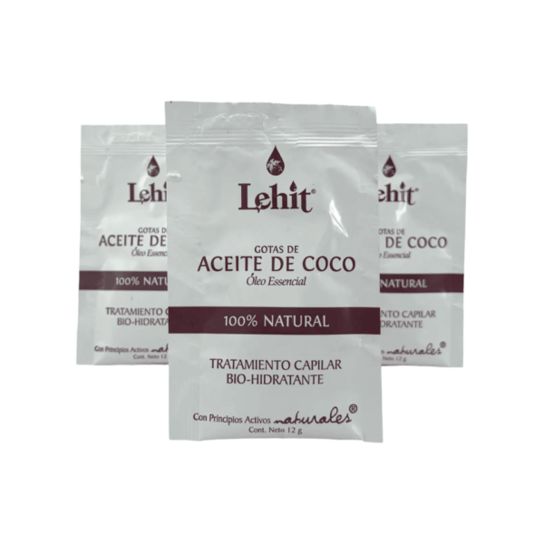 Tratamiento Oleo Esencial con Gotas de Aeite de Coco LEHIT