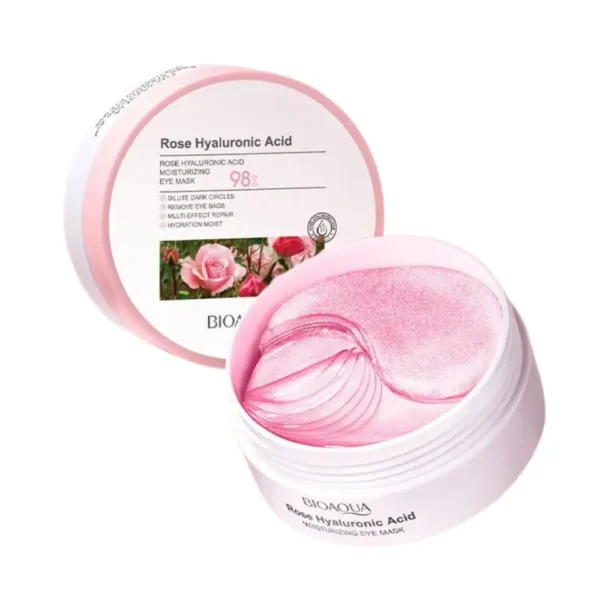 Parches de Hydrogel Acido Hialuronico de Rosas BIOAQUA