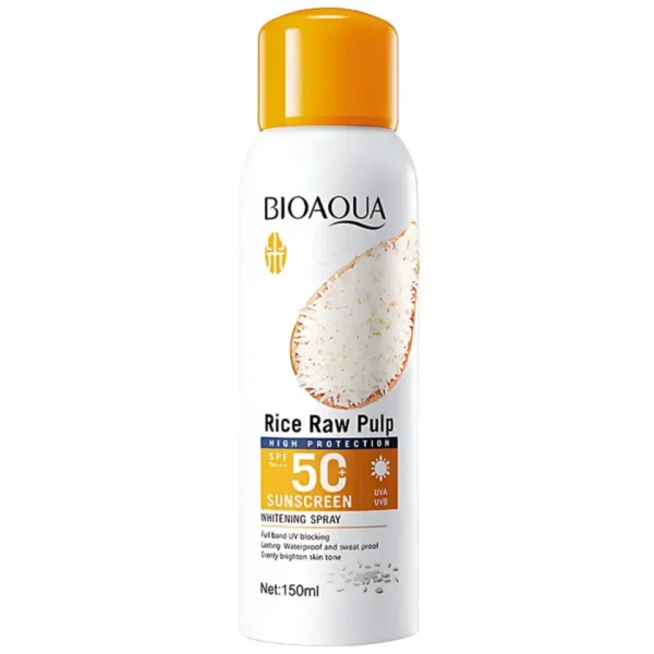 Protector Solar Spray Arroz 50SPF BIOAQUA