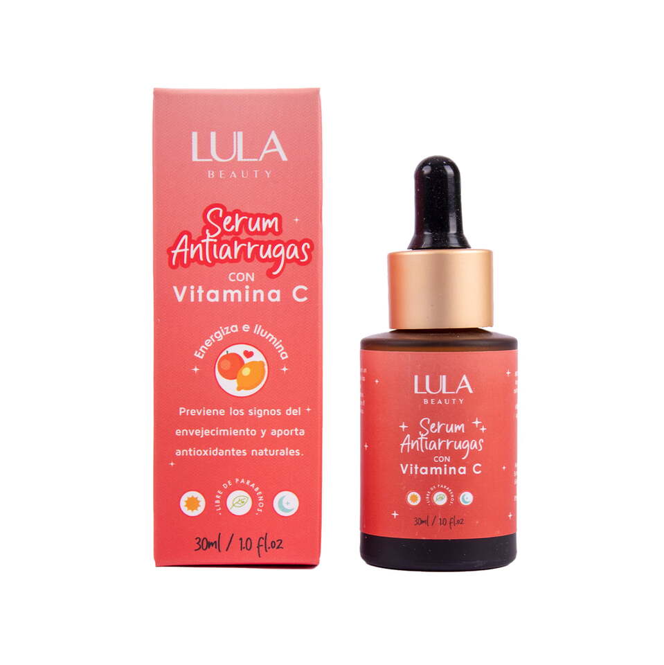 SERUM-FACIAL-ANTIARRUGAS-CON-VIT Serum Antiarrugas con Vitamina C LULA - Imagen 1