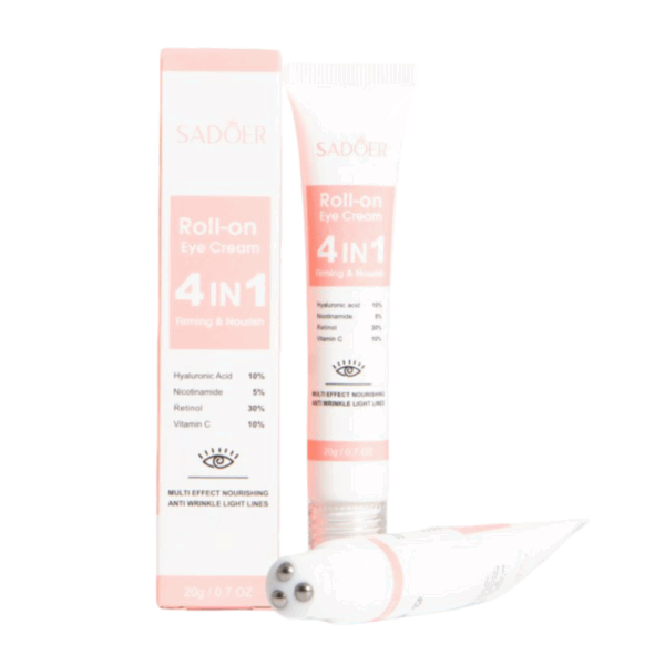 Contorno de Ojos Roll-on 4 en 1 SADOER