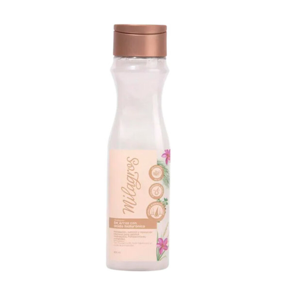 Milagros-shampoo-arroz-aminoacid Shampoo de Arroz con Acido Hialuronico MILAGROS - Imagen 1