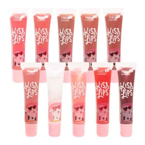 Labial Brillo Gloss Kiss Lips TRENDY