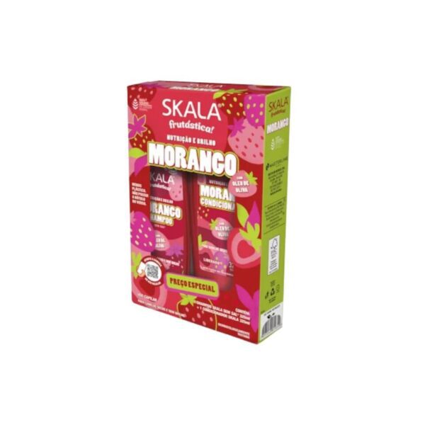 Acondicionador y Shampoo Nutricion y Brillo Morango SKALA