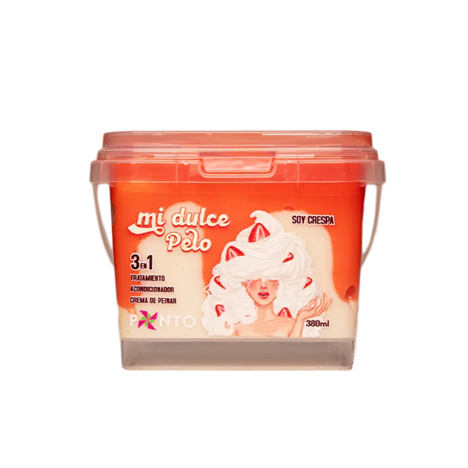 Mi_Dulce_Pelo_Soy_Crespa_380_ml_ Tratamiento 3 en 1 Mi Dulce Pelo Crespa PONTO - Imagen 1