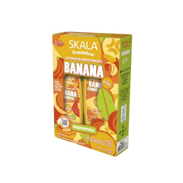 Acondicionador y Shampoo Reparacion Banana SKALA
