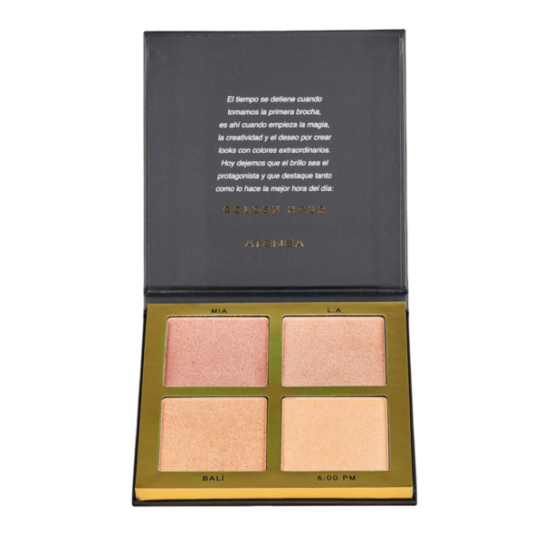 Paleta de Iluminadores Golden Hour ATENEA