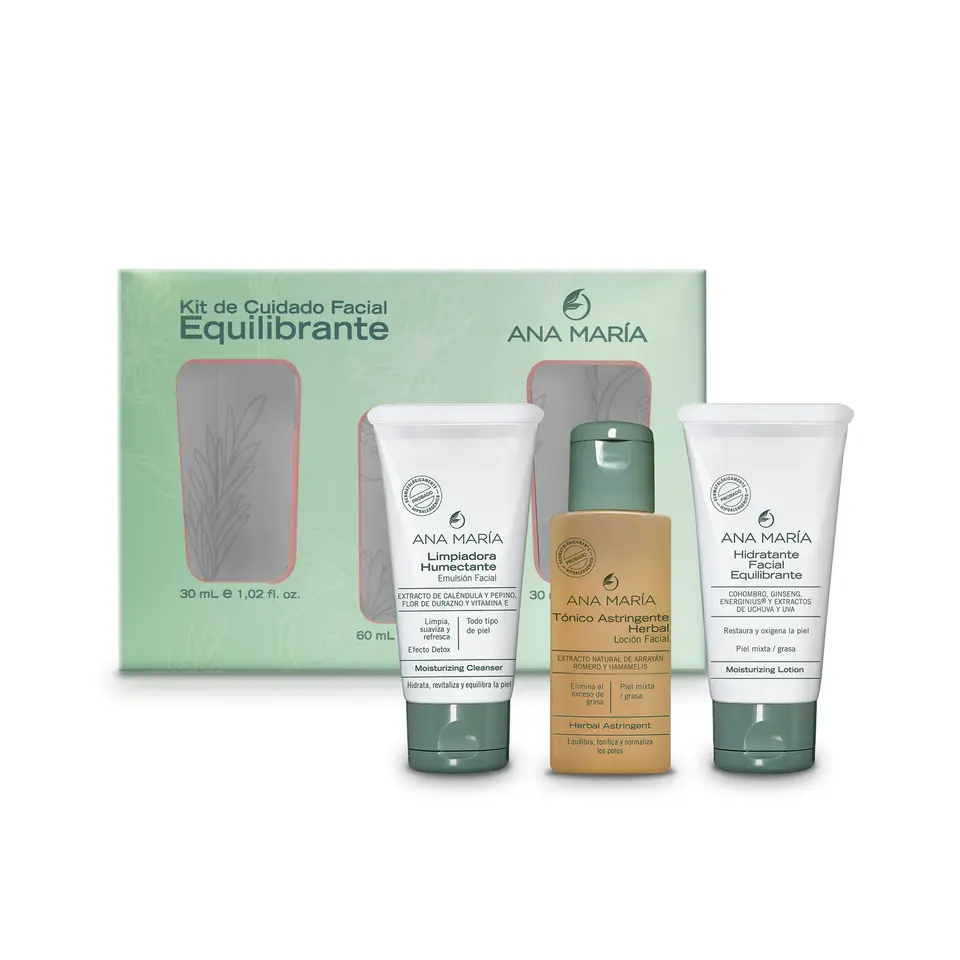 Kit-Cuidado-Facial-Equilibrante- Kit Cuidado Equilibrante ANA MARIA - Imagen 1
