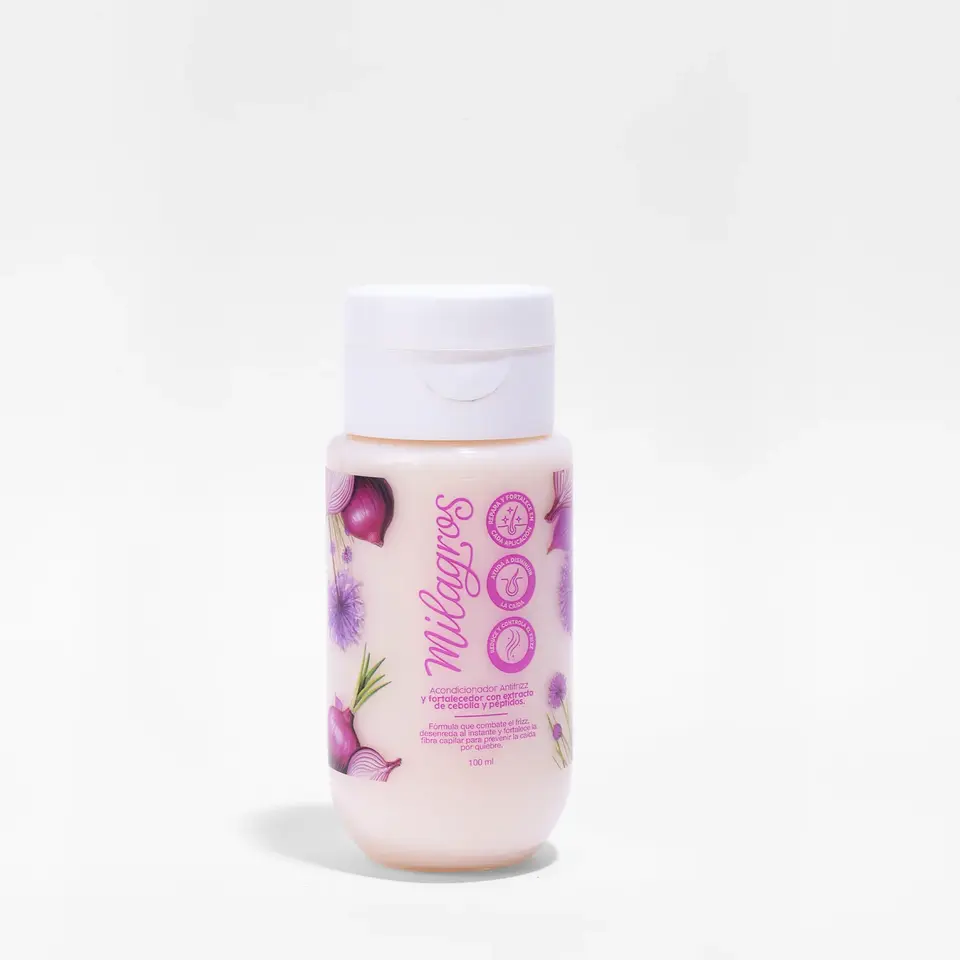 Mini-cebolla-fondo-blaco (1) Acondicionador con Extracto de Cebolla y Peptidos 100ml MILAGROS - Imagen 1