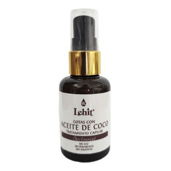 Gotas con Aceite de Coco Oleo Essencial LEHIT