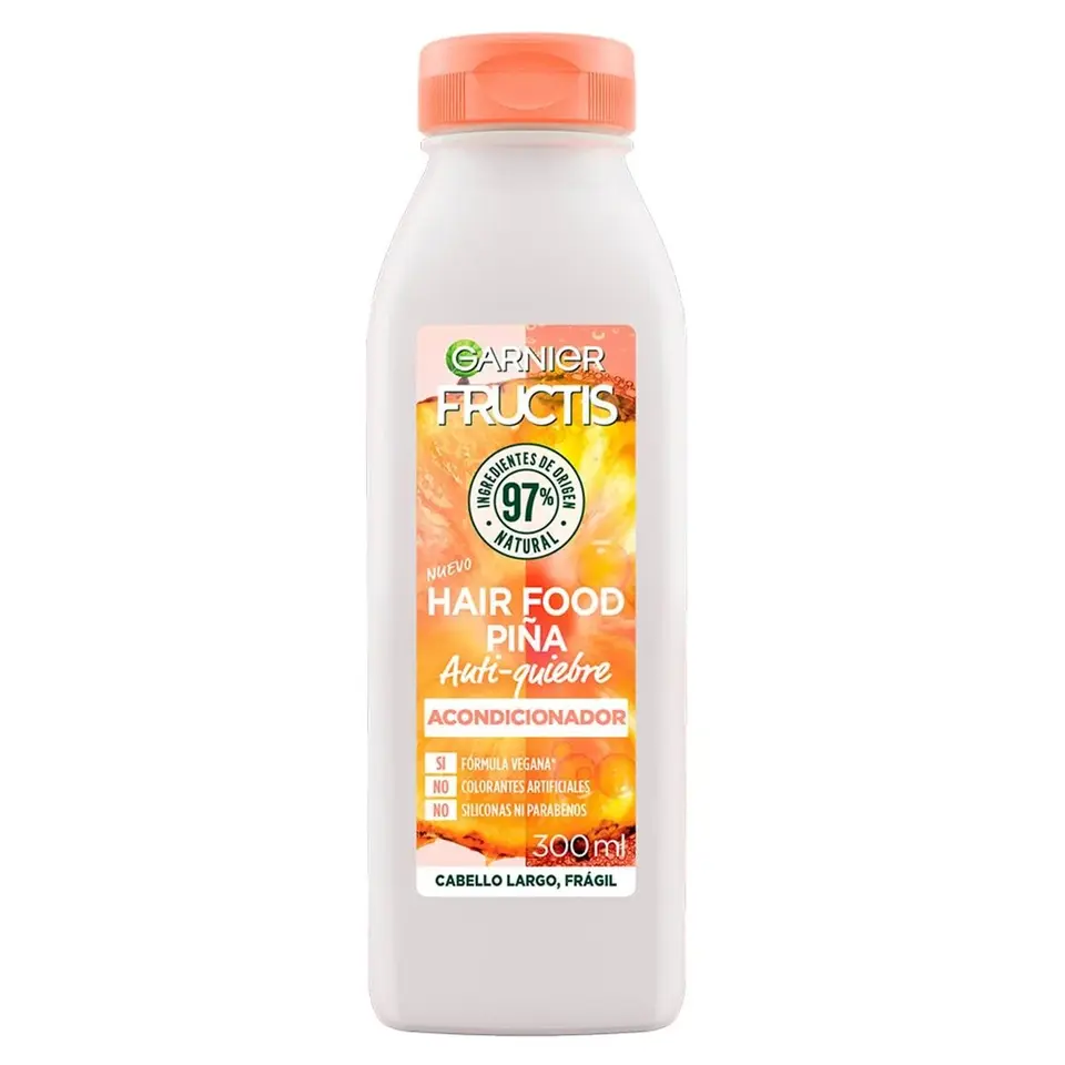 7509552876628_2 Acondicionador Hair Food Piña Anti-quiebre FRUCTIS GARNIER - Imagen 1