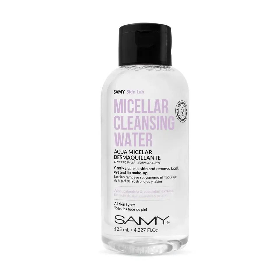 157427-1200-auto-_1_ Agua Micelar Desmaquillante Dermatológica 125ml SAMY - Imagen 1