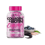 COLLAGEN BIOTIN COMPLEX 60 SOFTGELS - HEALTHY AMERICA
